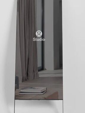 Studio Tall Wall Mirror in Gray for exsercise